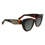 Salvatore Ferragamo Brown Acetate Sunglasses SFSF1022S214AC