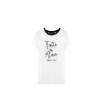 Dolce & Gabbana White Cotton T-Shirt DO-9610666-36