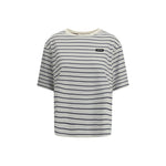 Miu Miu Striped T-Shirt MI-MJN569SOOO17UYF04QA-S
