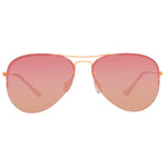 Benetton Orange Metal Sunglasses BEBE922S06AC