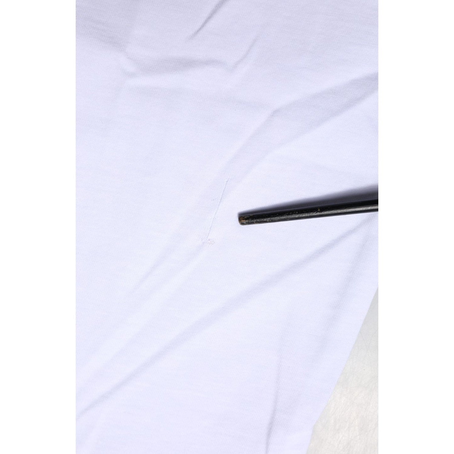 Dolce & Gabbana White Cotton Goodluck 2023 Crew Neck T-shirt TSH90687-42