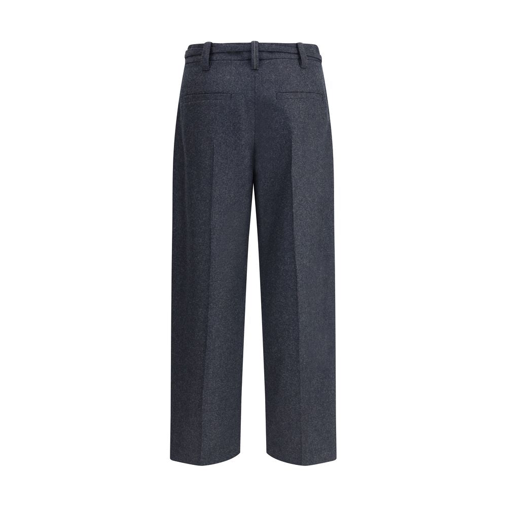 Brunello Cucinelli Virgin wool Pants BR-M038PP9052C006-IT38 | S