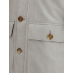 Brunello Cucinelli Suede Jacket BR-MPCLF1955CVI78-L