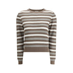 Brunello Cucinelli Sparkling striped Sweater BR-M19251500CZD37-XL