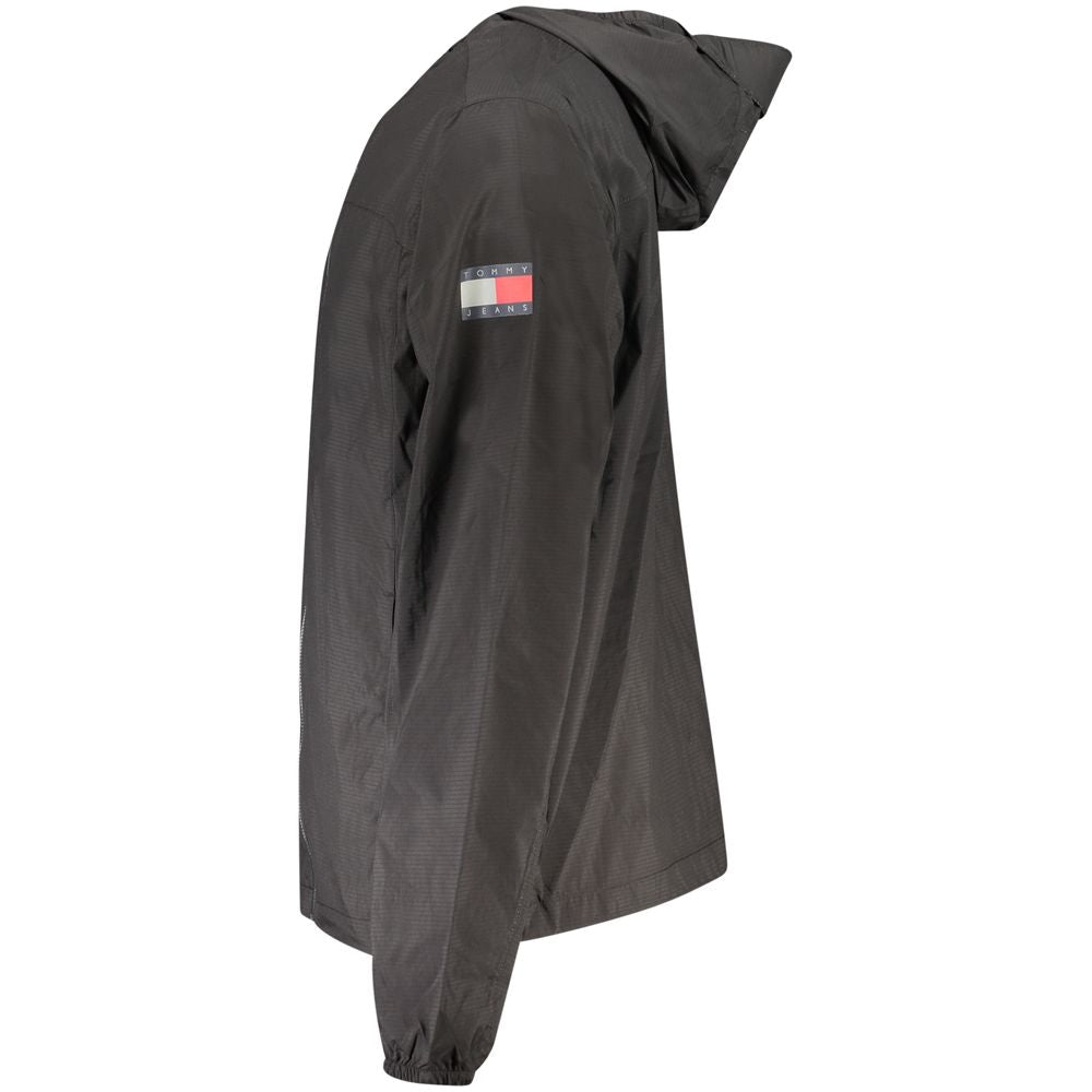 Tommy Hilfiger Black Polyamide Men's Jacket TO-39463-S