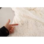 Dolce & Gabbana White Flower Lace Corsage Long Maxi Dress DR28069-46