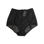 Dolce & Gabbana Black High Waist Mesh Sheer Shapewear Underwear
