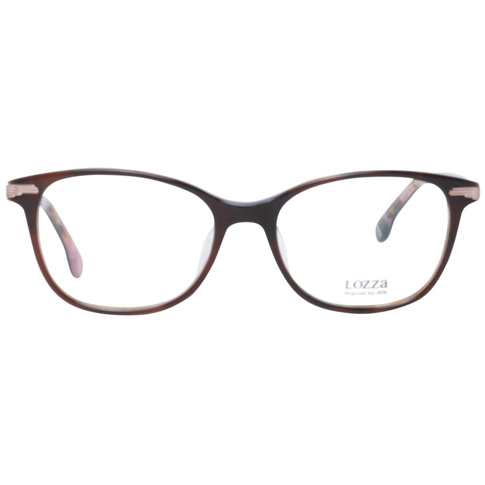 Lozza Brown Plastic Glasses (Frames)