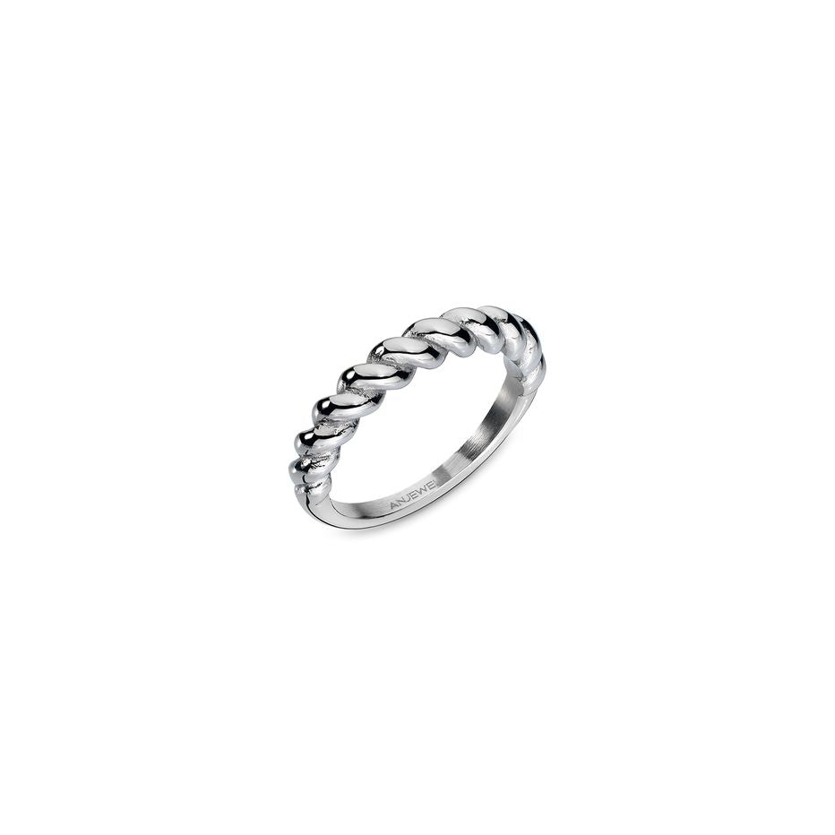 AN JEWELS JEWELRY Mod. AAC.R05S-9 silver twisted ring design
