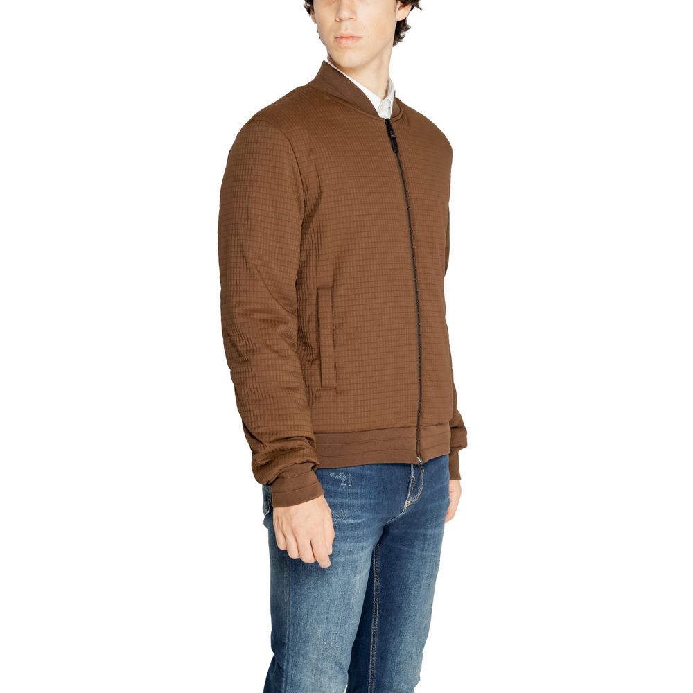 Antony Morato Brown Polyester Bomber