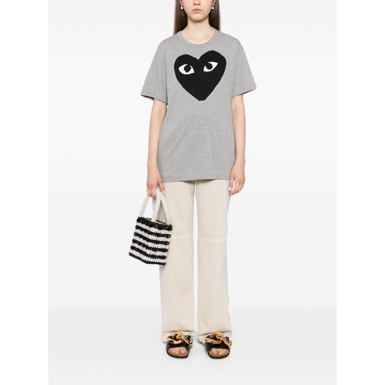 Comme des Garcons T-shirts and Polos Grey