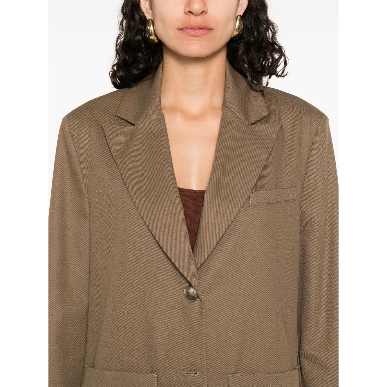 Emporio Armani Jackets Brown