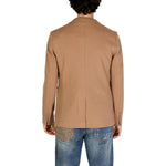 Gianni Lupo Beige Cotton Blazer GI-14787200309-IT44 | S