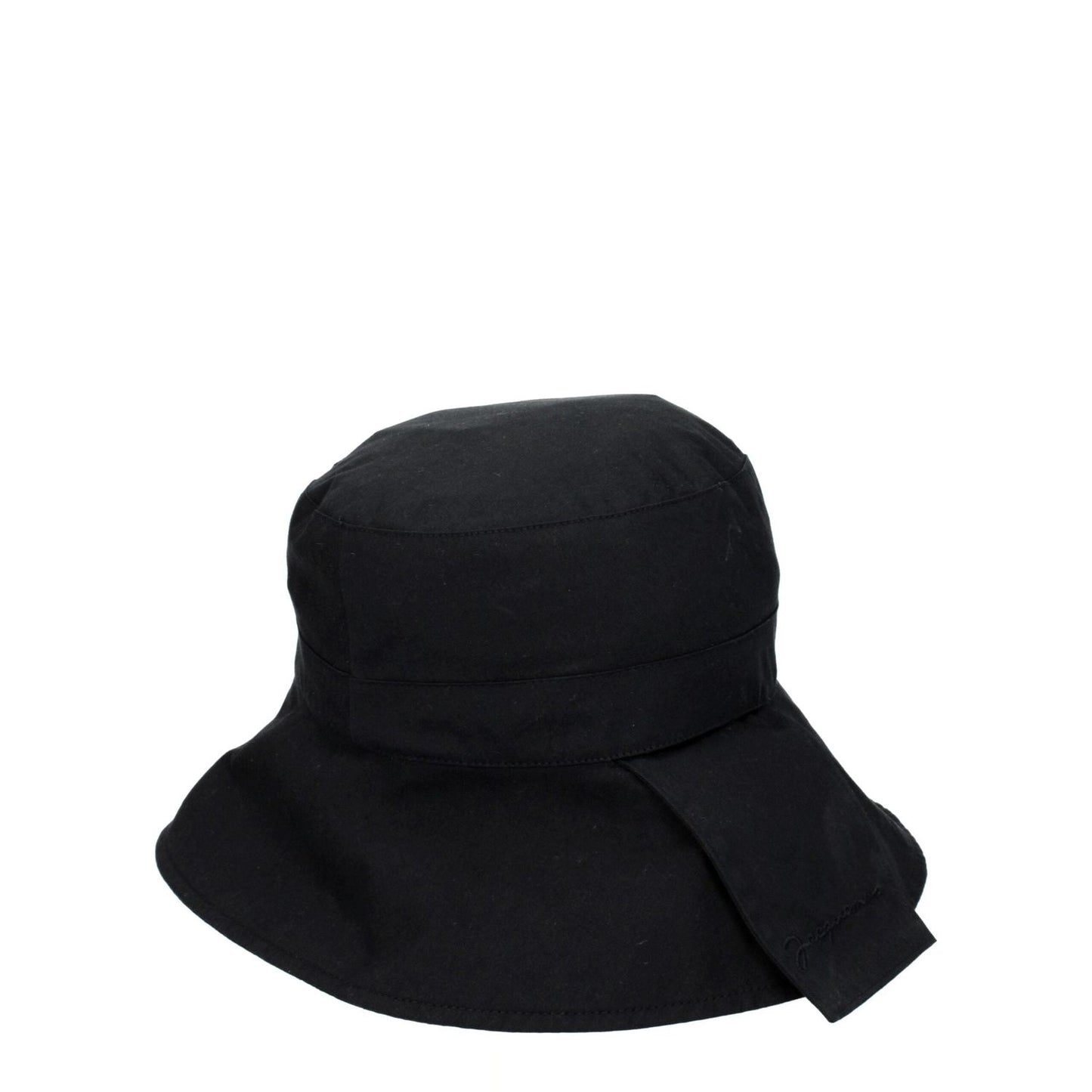 Jacquemus Black Cotton Bucket Hats JA-8547329573129-58 CM|M