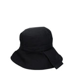 Jacquemus Black Cotton Bucket Hats JA-8547329573129-58 CM|M