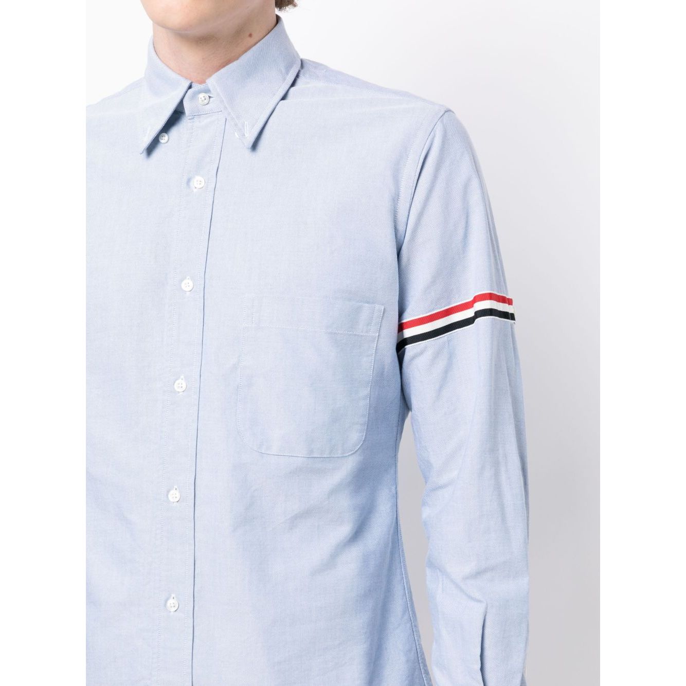 Thom Browne Shirts Clear Blue Shirts