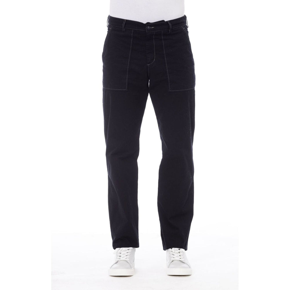 Alpha Studio Trousers Trousers Alpha Studio Dark Slate Gray