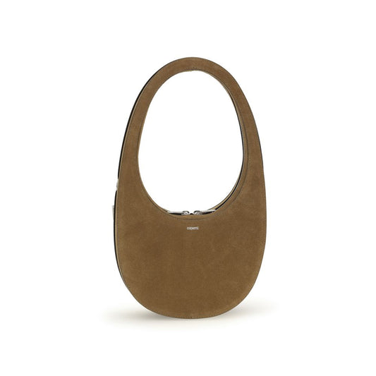 Coperni Brown The Swipe Suede Leather Bag