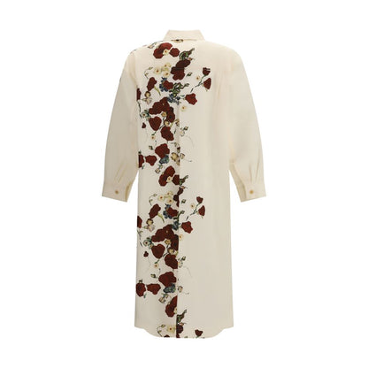 Khaite Beige Silk Casual Dress