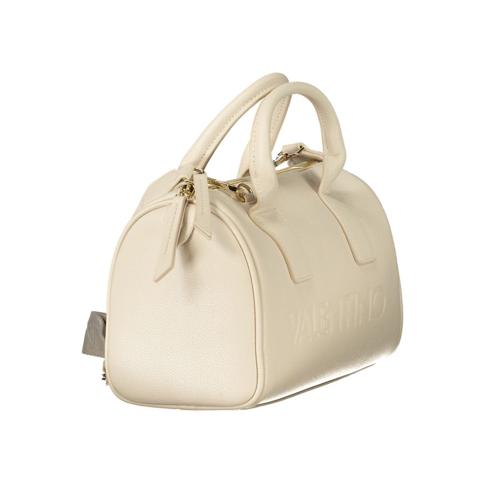 Valentino Beige Polyethylene Handbag