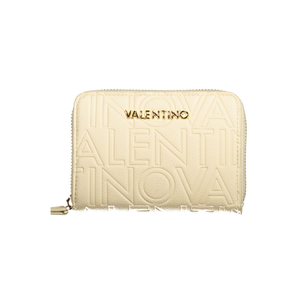 Valentino Beige Polyethylene Wallet