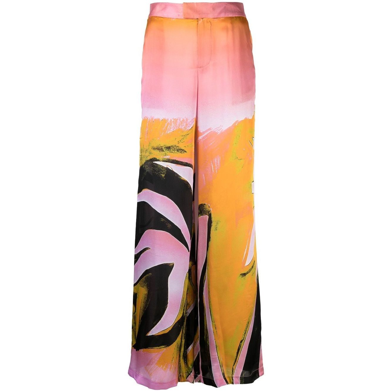 LOUISA BALLOU Trousers Yellow Trousers