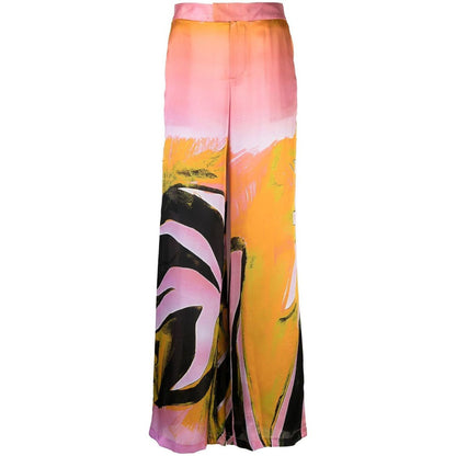 LOUISA BALLOU Trousers Yellow Trousers