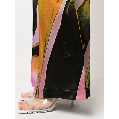 LOUISA BALLOU Trousers Yellow Trousers