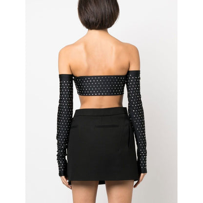 THE ANDAMANE Top Black Topwear