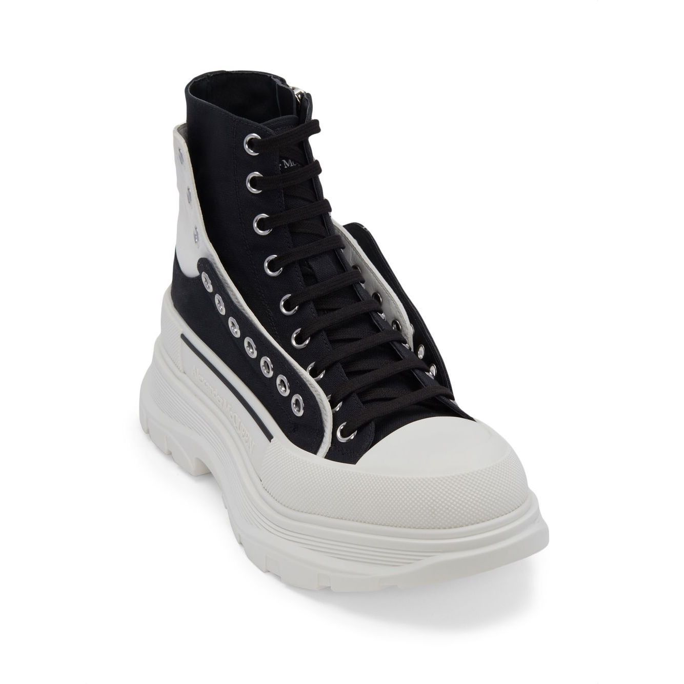 Alexander McQueen Tread Slick lace-up Fastening Boots Boots