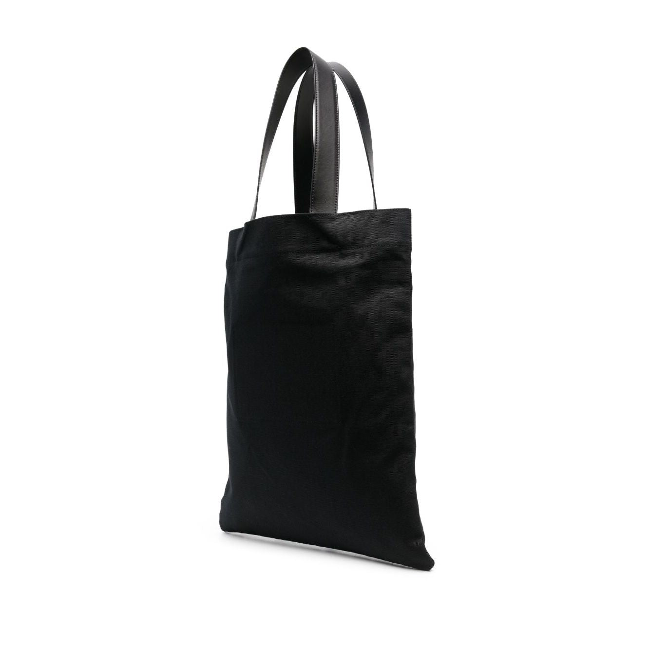 Front view with bag zipped and handles upright.