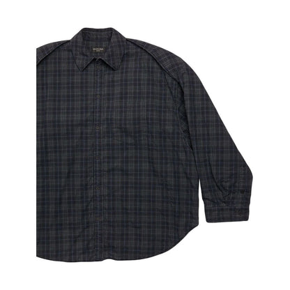 Balenciaga Checked pattern flannel shirt Shirts