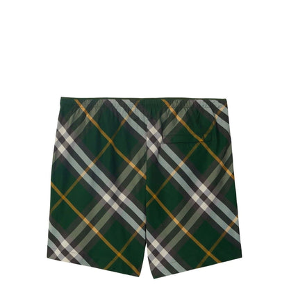 Burberry checkered twill swim shorts Beachwear & underwear