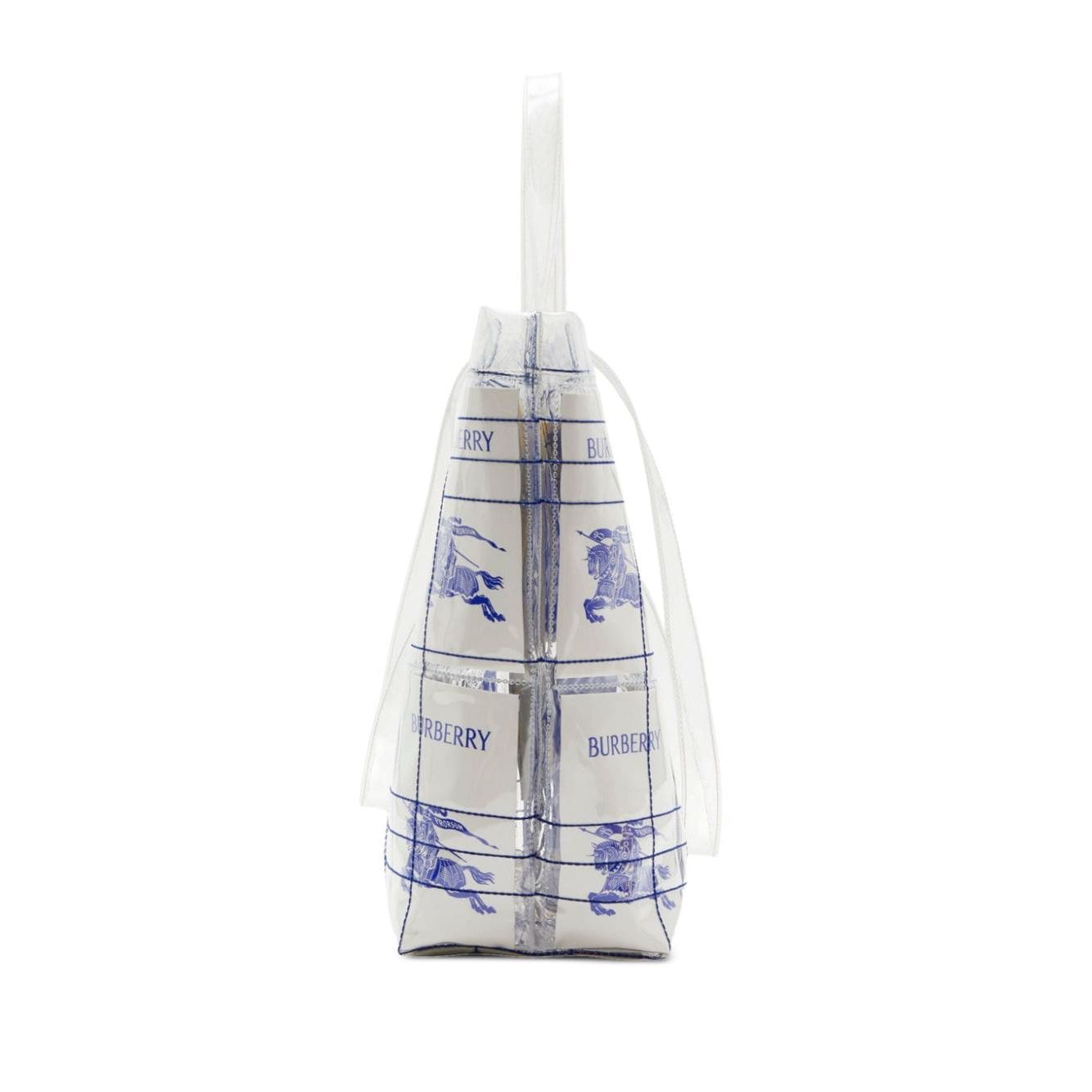 Burberry EKD logo-tag Transparent Tote Bag