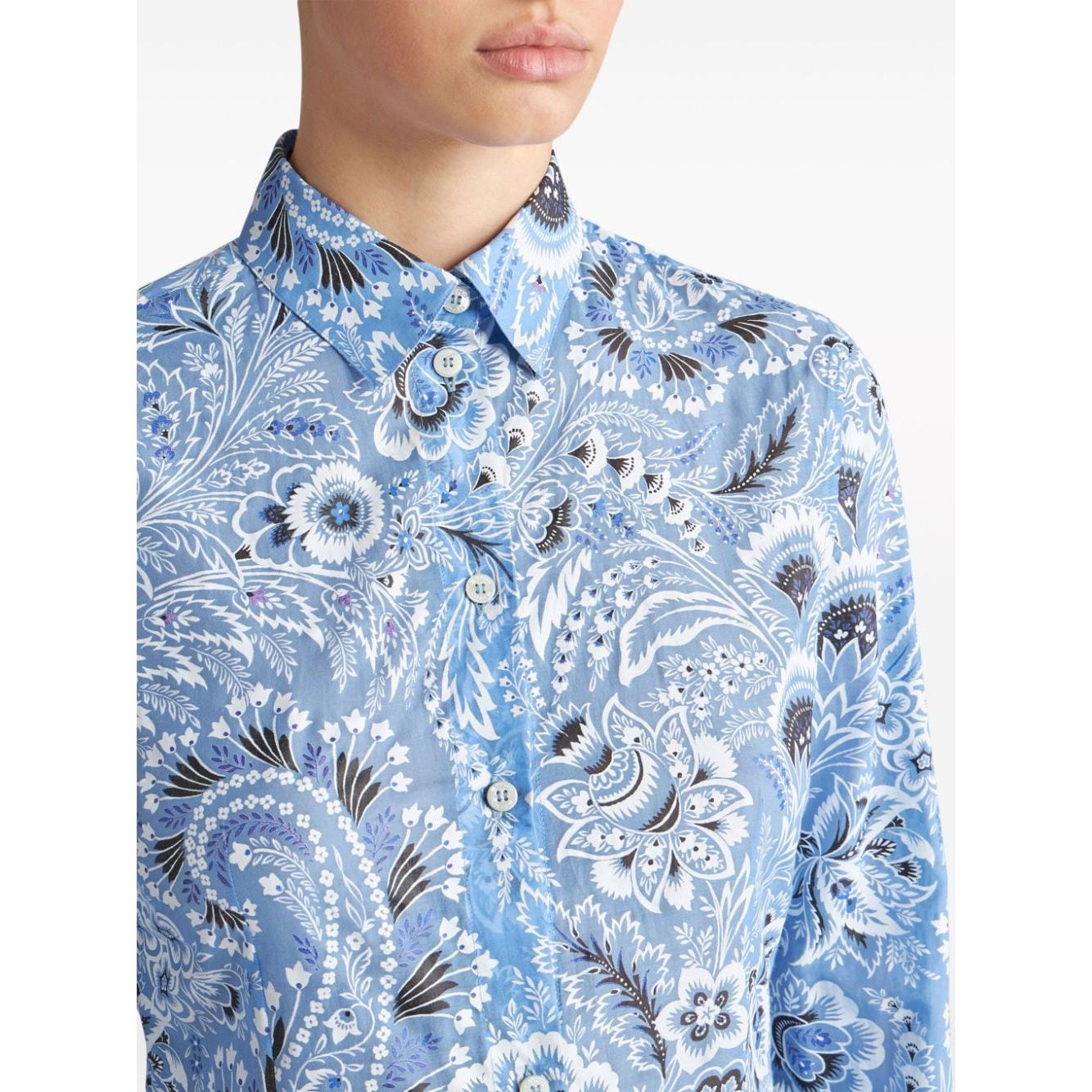 Etro Shirts Clear Blue WRIA002099SAE64X0880