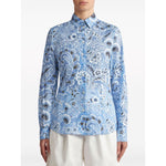 Etro Shirts Clear Blue WRIA002099SAE64X0880