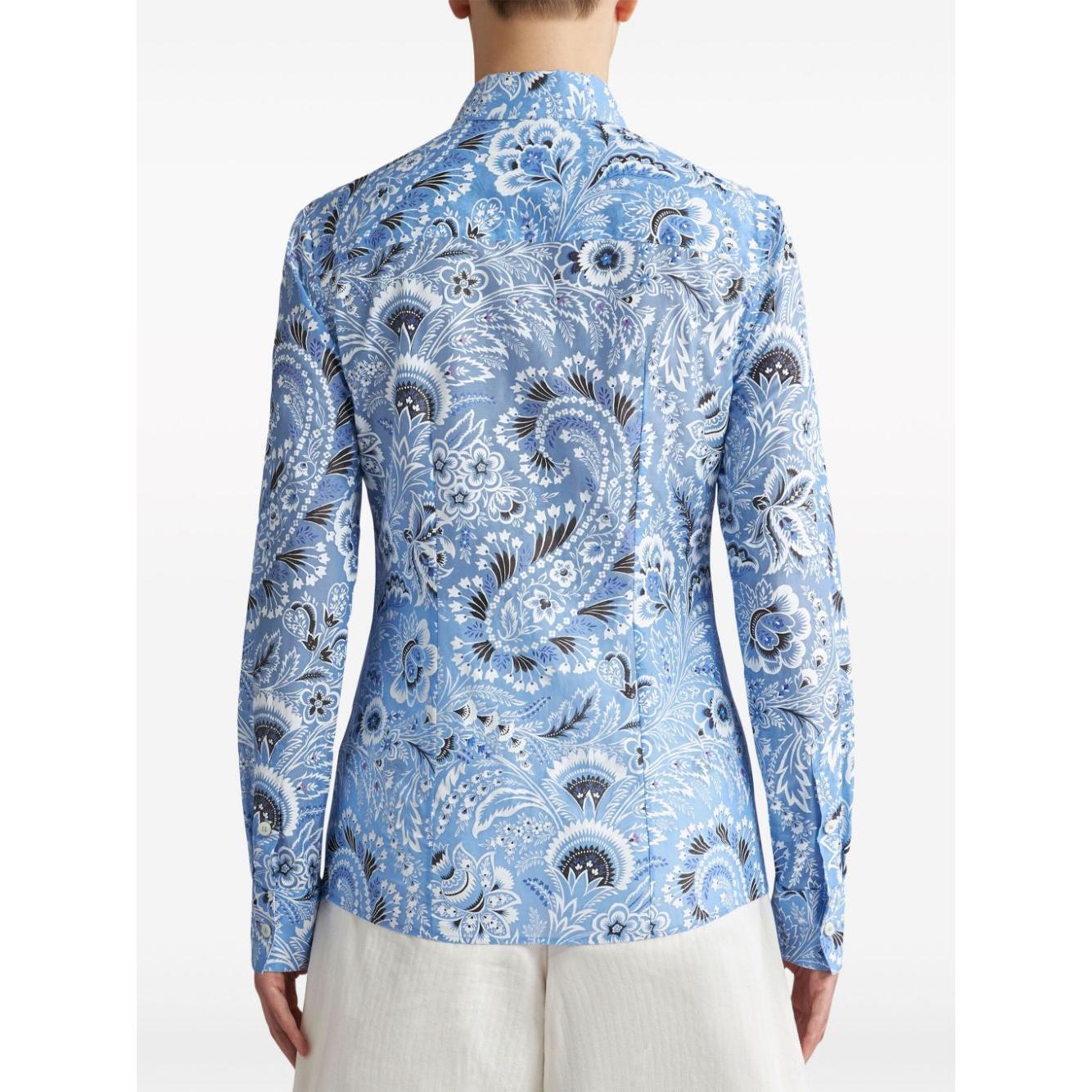 Etro Shirts Clear Blue WRIA002099SAE64X0880