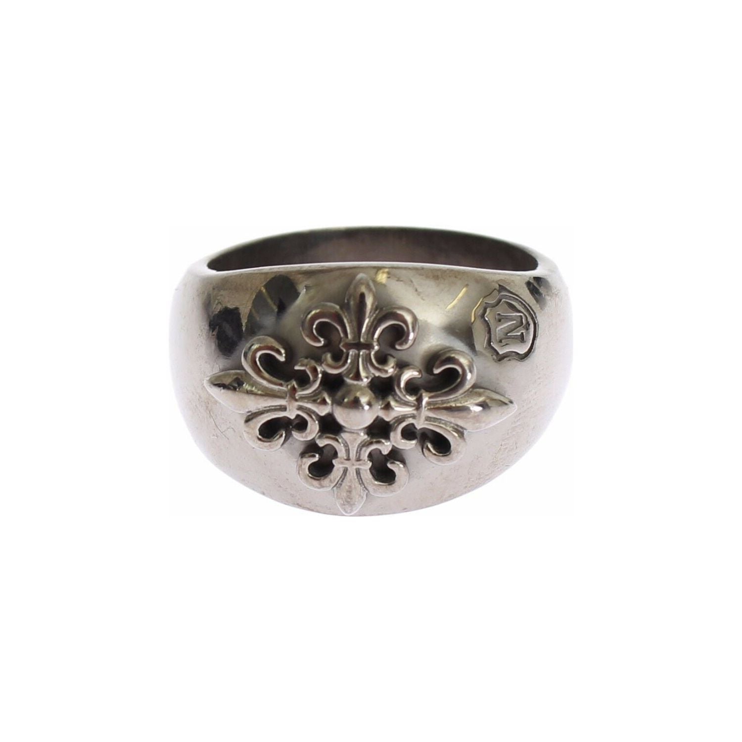 Nialaya Silver 925 Sterling Authentic  Crest Ring