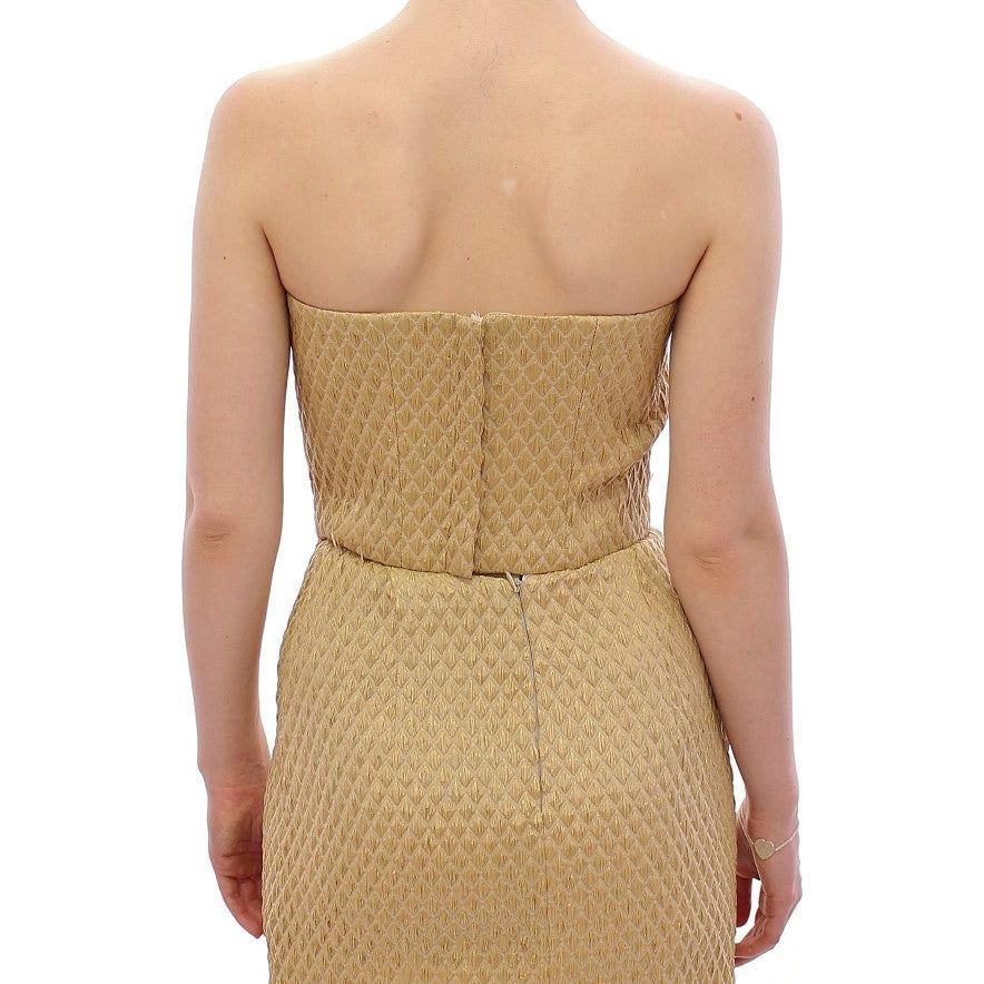 Andrea Incontri Beige Silk Cami Tank Top GSS10702-1