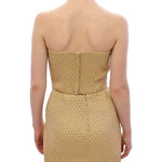 Andrea Incontri Beige Silk Cami Tank Top GSS10702-1