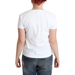 Moschino Sunny Milano Print Cotton Tee Moschino Dark Slate Gray