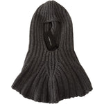 Dolce & Gabbana Gray 100% Cashmere Knitted Wrap One Size Scarf