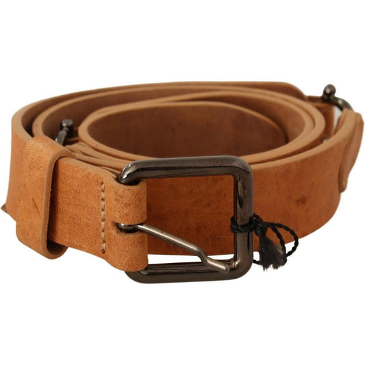 Costume National Light Brown Buckle Waist Belt BEL60988 - 85
