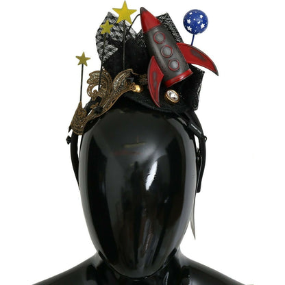 Dolce & Gabbana Rocket Crystal Stars Tiara Diadem Headband