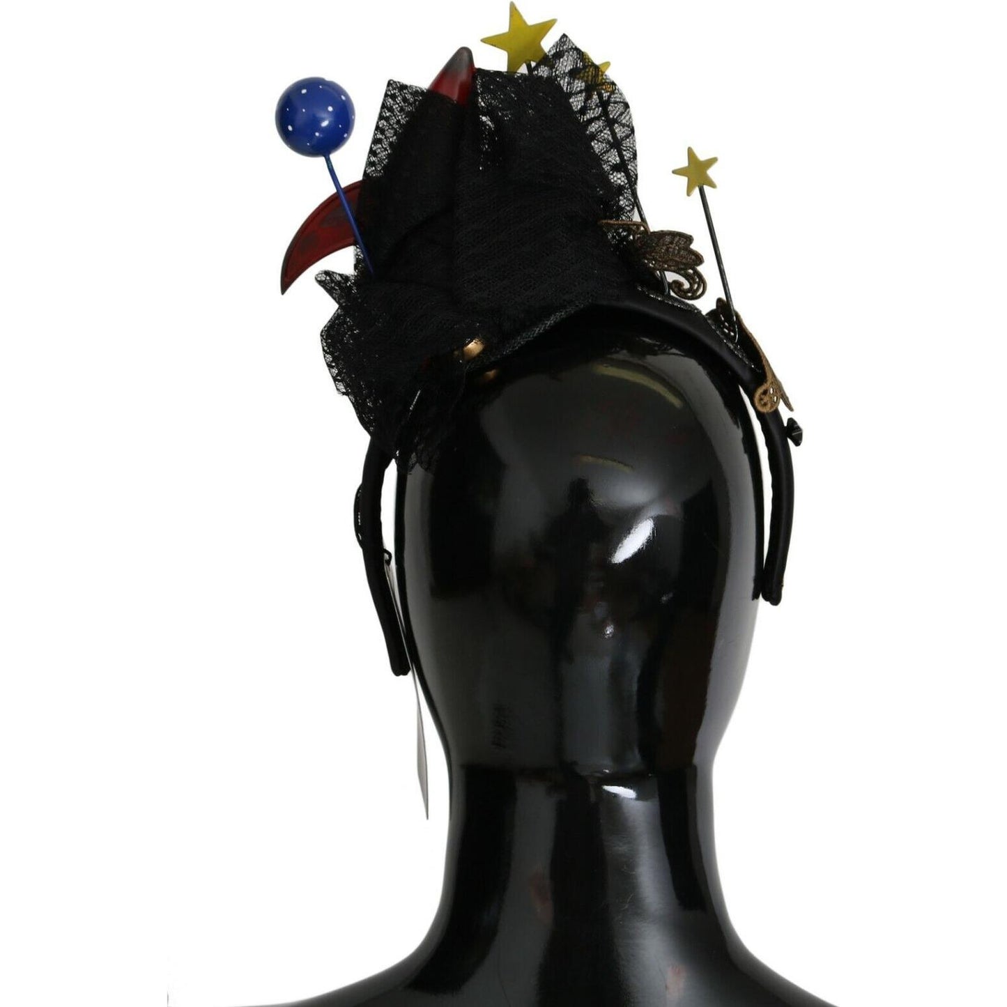 Dolce & Gabbana Rocket Crystal Stars Tiara Diadem Headband