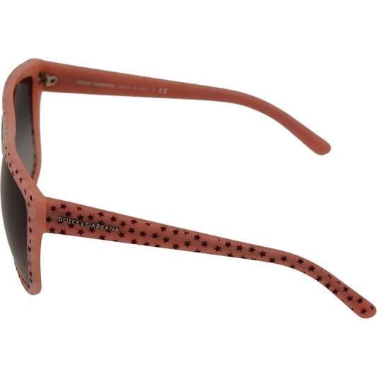 Dolce & Gabbana Brown Stars Acetate Frame Women Shades Sunglasses GLA928