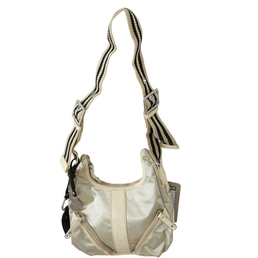WAYFARER White Shoulder Crossbody Sling Fabric Purse VAS9185