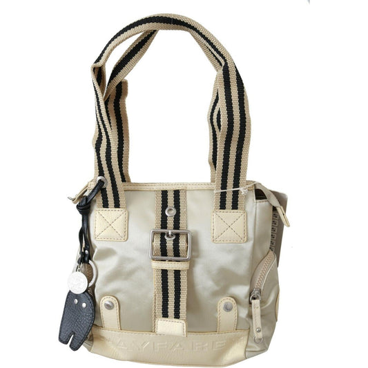 WAYFARER Beige Handbag Shoulder Tote Fabric Purse VAS9187
