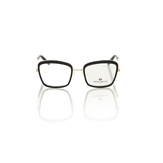Frankie Morello Black Metallic Women Frame