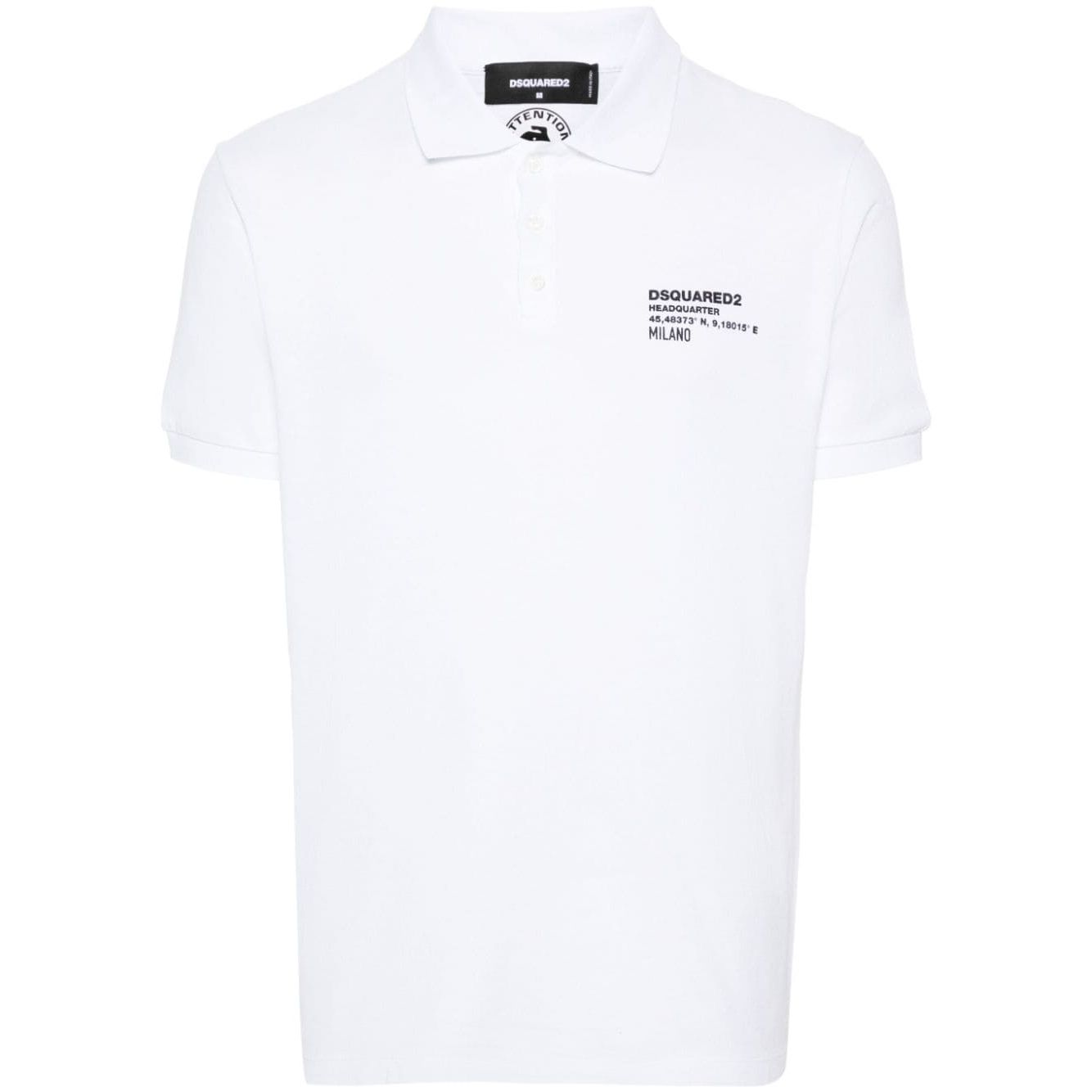 Dsquared2 T-shirts and Polos White